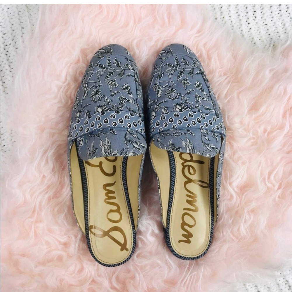 Sam Edelman – corn flour, floral Perri loafers / women’s size 9 - Picture 2 of 8